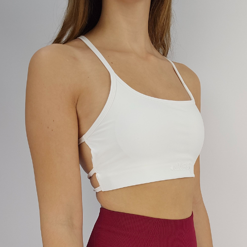 Sportchic - Backless Bra - White