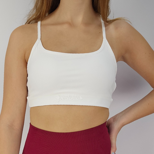 Sportchic - Backless Bra - White