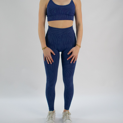 Sportchic - Animal Legging - Cobalt Blue