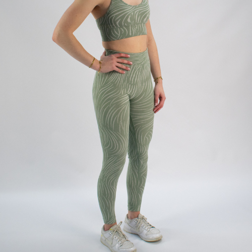 Sportchic - Animal Legging - Light Green