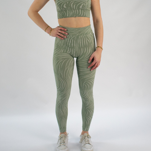 Sportchic - Animal Legging - Light Green