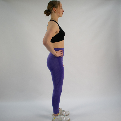 Sportlegging Dames - Purple rain