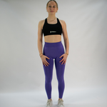 Sportlegging Dames - Purple rain