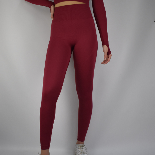 ChicFit - Sportlegging - Red Wine