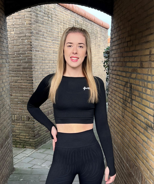 Sportchic - Long sleeve - Midnight Black